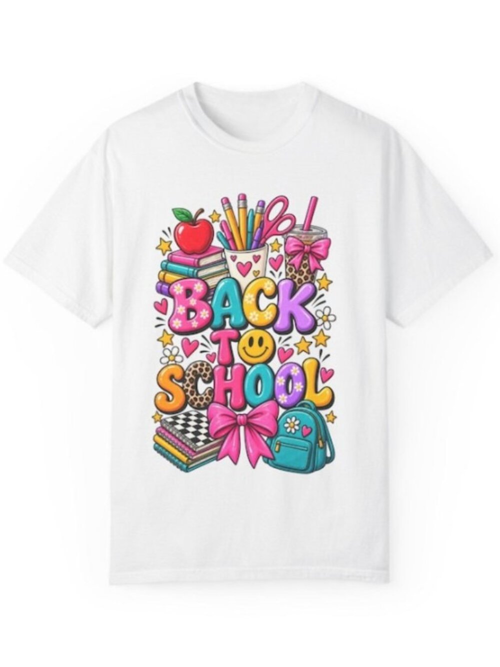 Back to School Shirt, Cute Teacher Shirt, School Spirit Tee